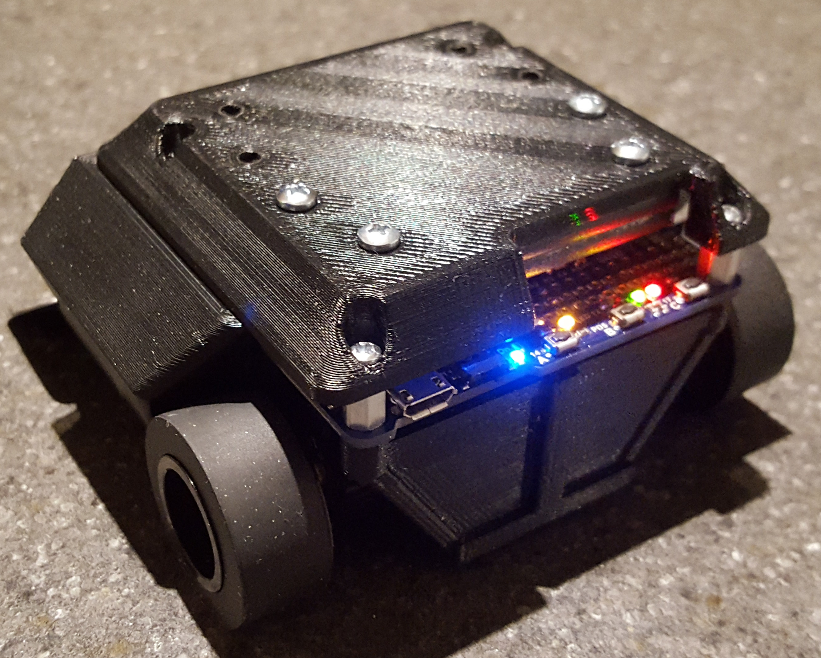 Miniatura 2 do modelo 3D Mini-Sumo Chassis