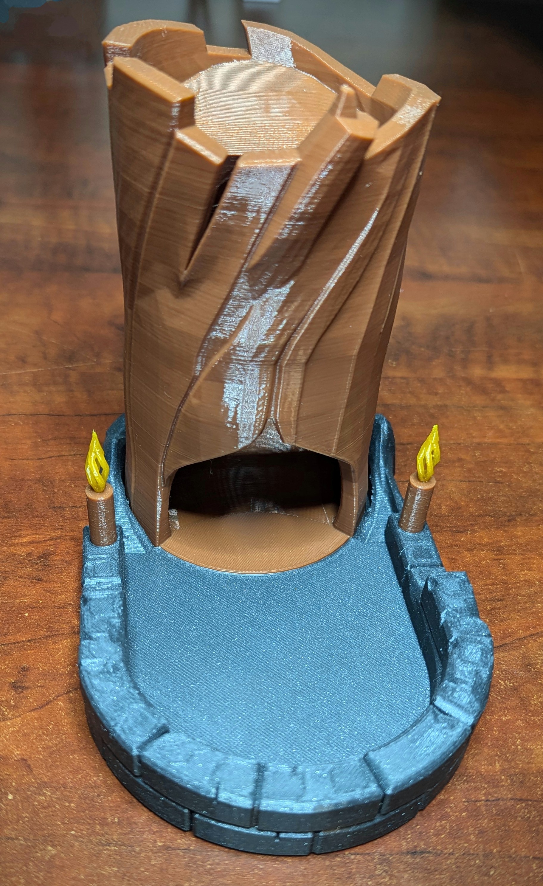 Remixed Wingspan dice tower