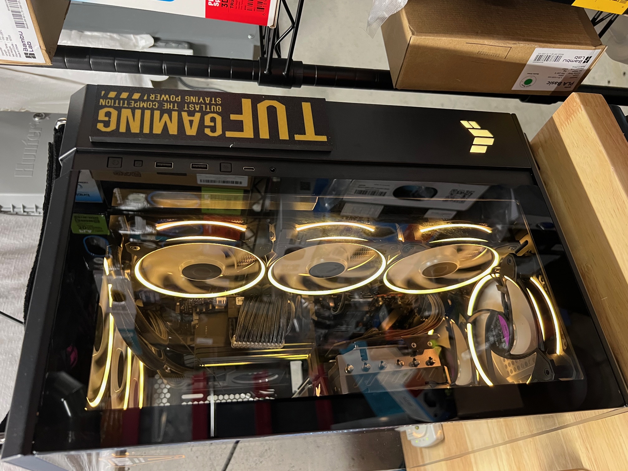 Asus TUF 502 Name Plate for Case
