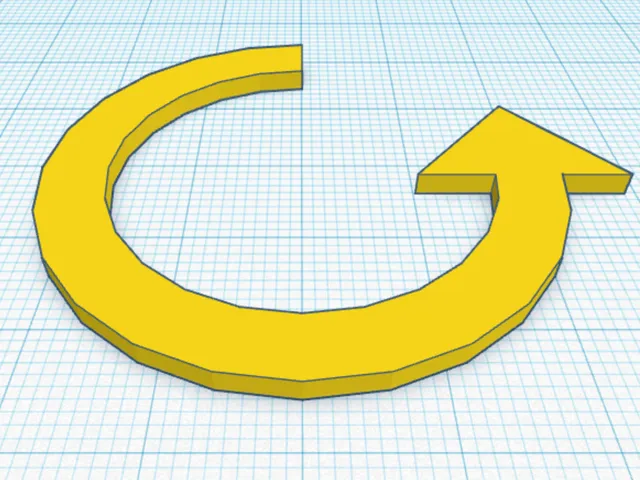 Curved Arrow