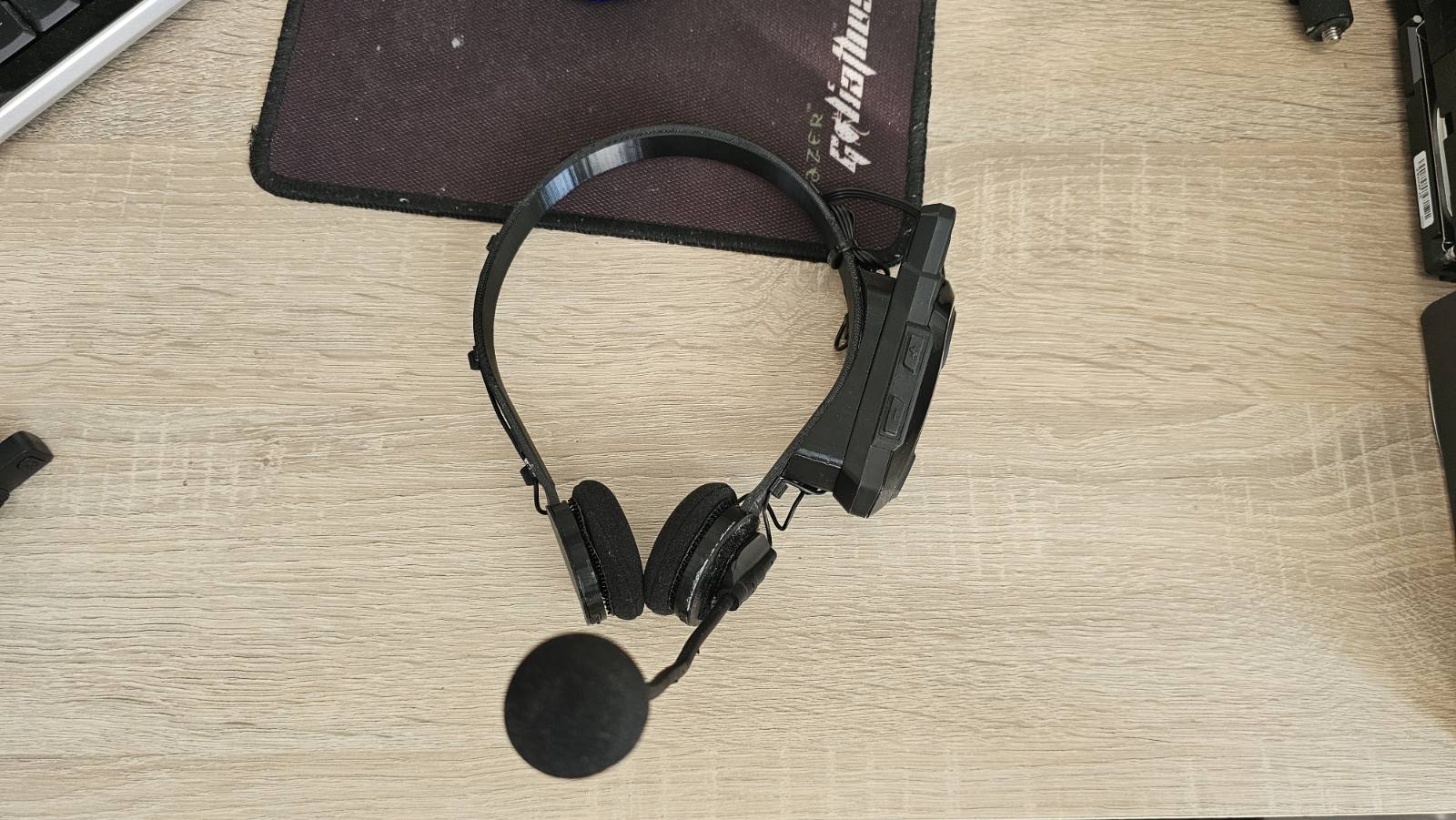 Intercom headset (No helmet mod)