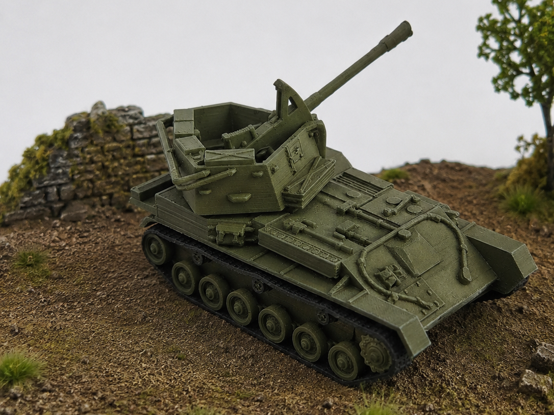 ZSU-37 Self-Propelled Anti-Aircraft Vehicle 1:72