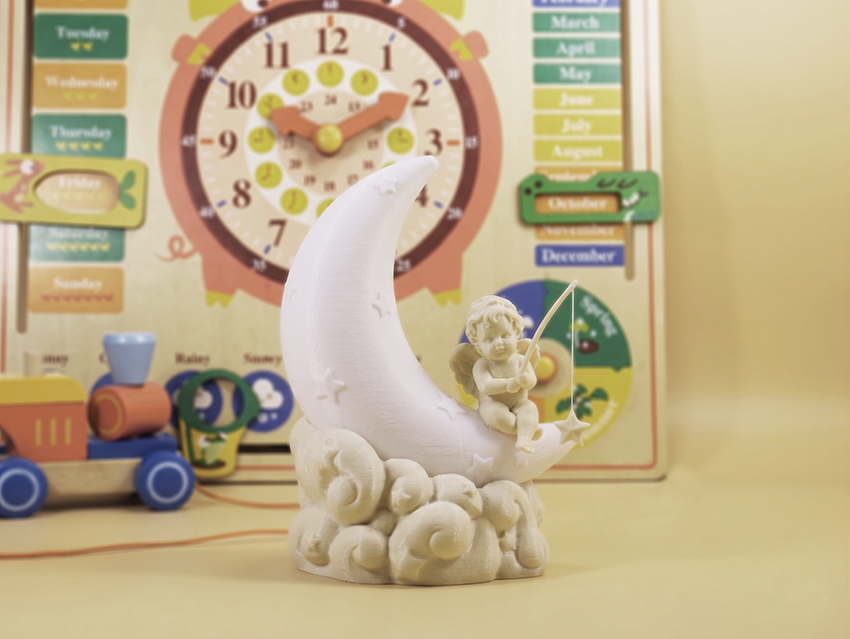 Moon Angel Lamp 3D model