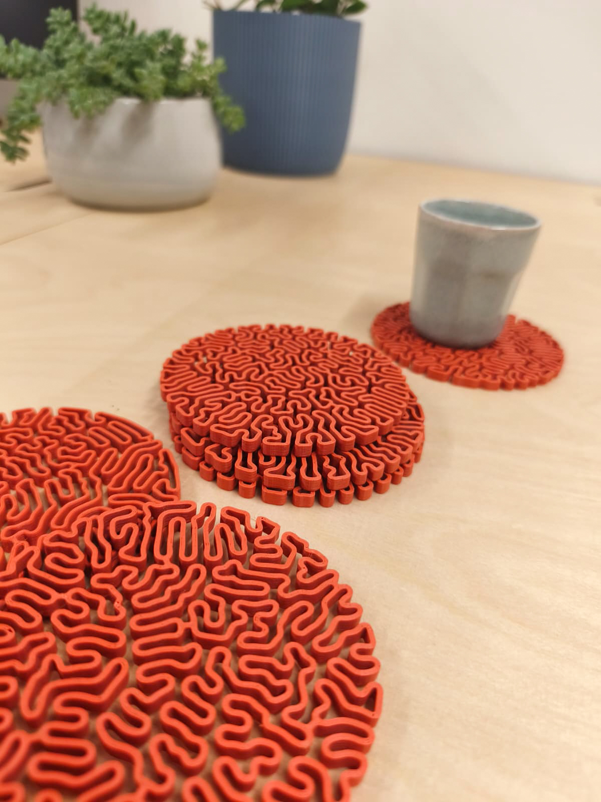 Bio-inspired Coasters