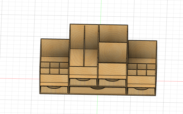 ORGANIZZATORE GT562 3D model