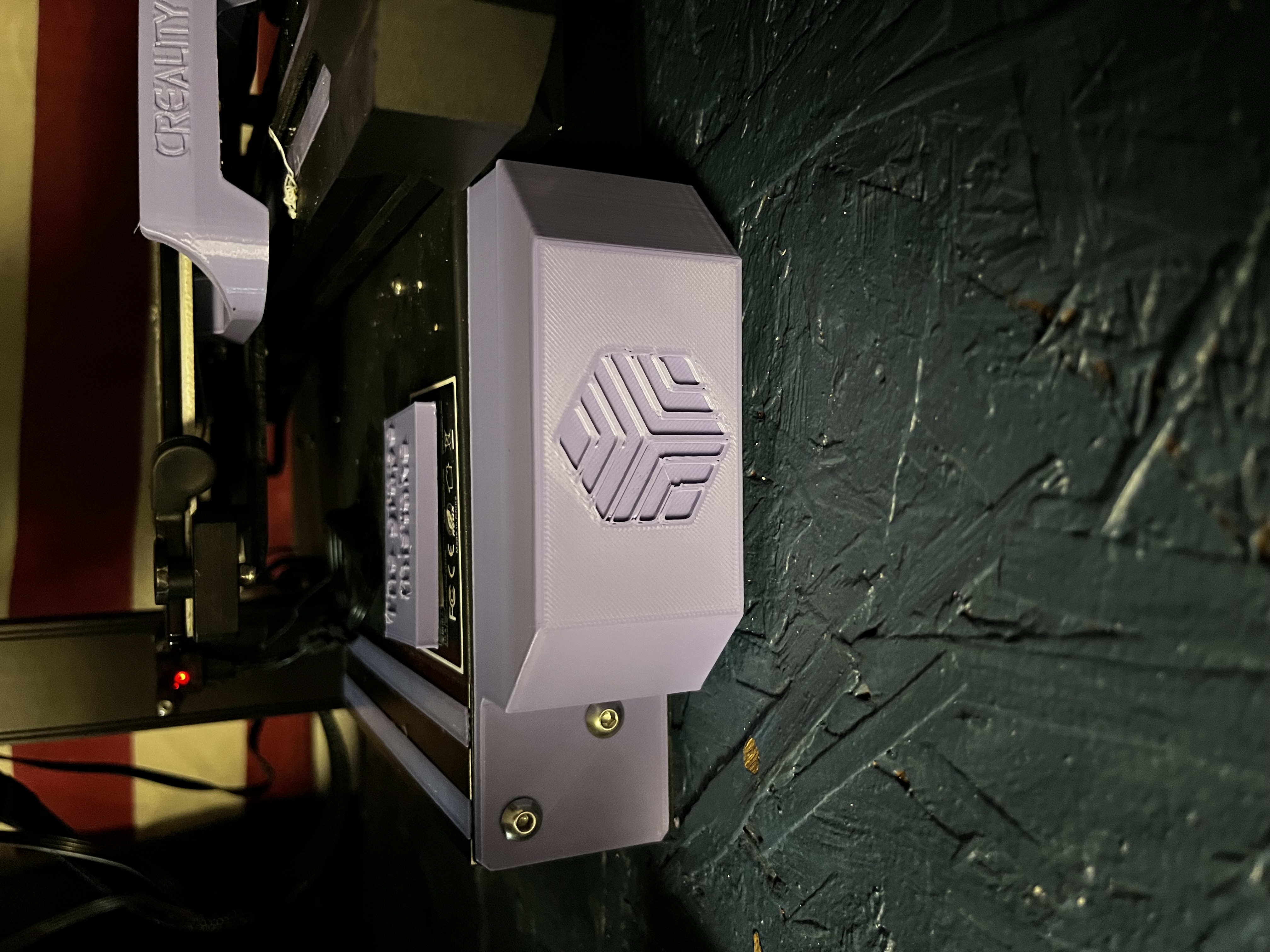 CR-6 SE Front SD Card and USB Cover - added depth