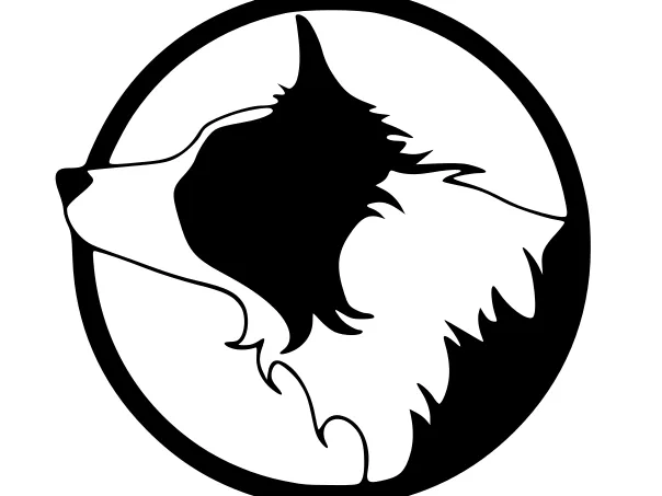Border Collie Dog Wall Art