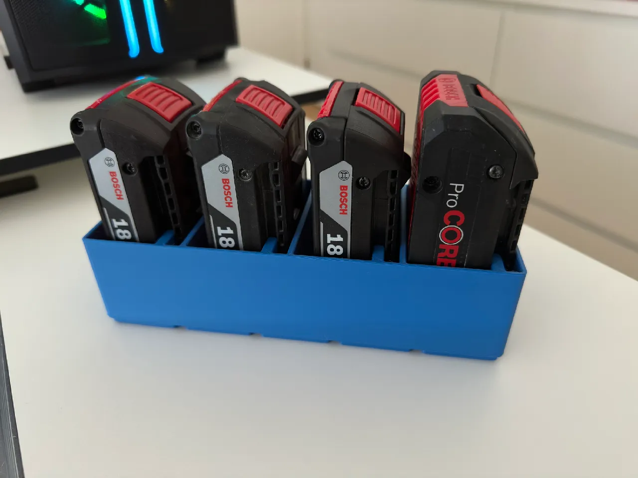 Gridfinity for Bosch Professional 18V Battery/Akku by Maggmin