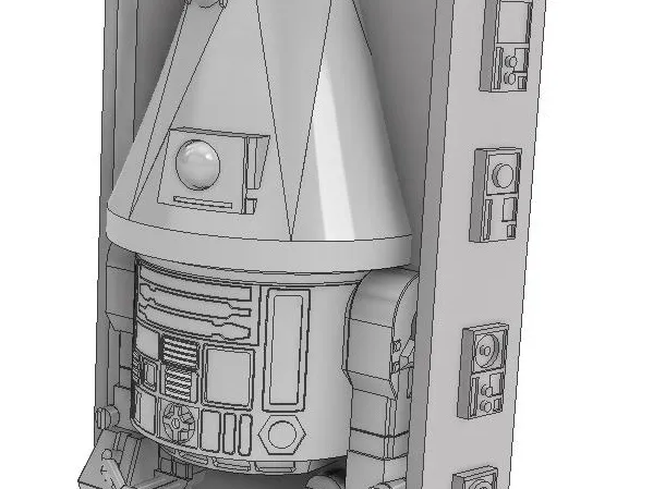 R4-D4 Funko Pop frozen in carbonite