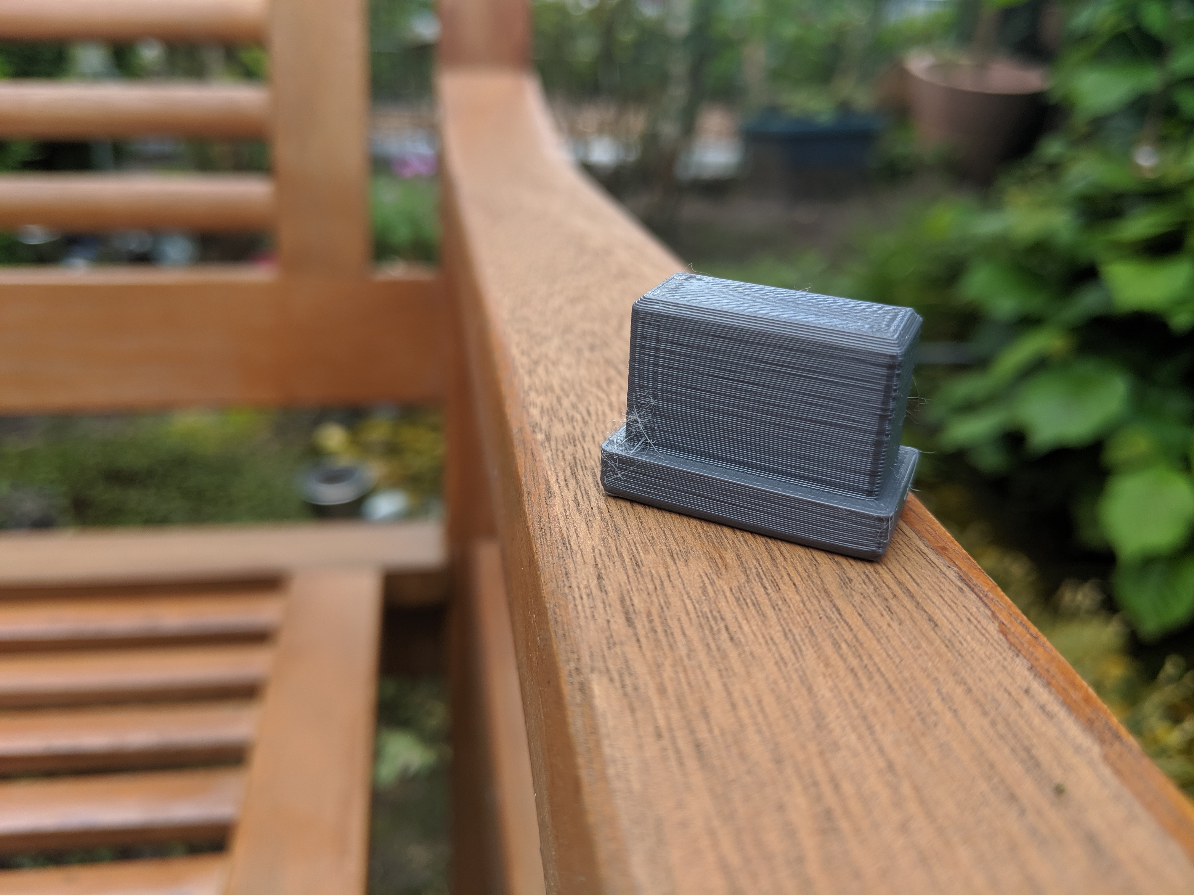 Garden chair foot