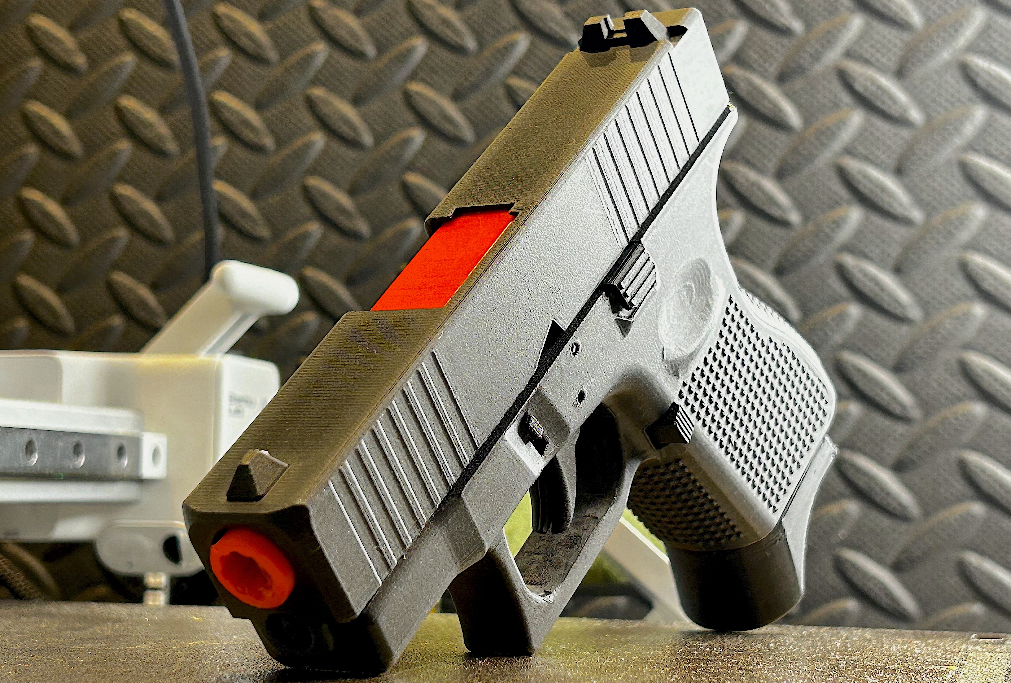 Bridge Furniture & Props New York Subcompact prop pistol detachable slide & barrel for cosplay by iczfirz