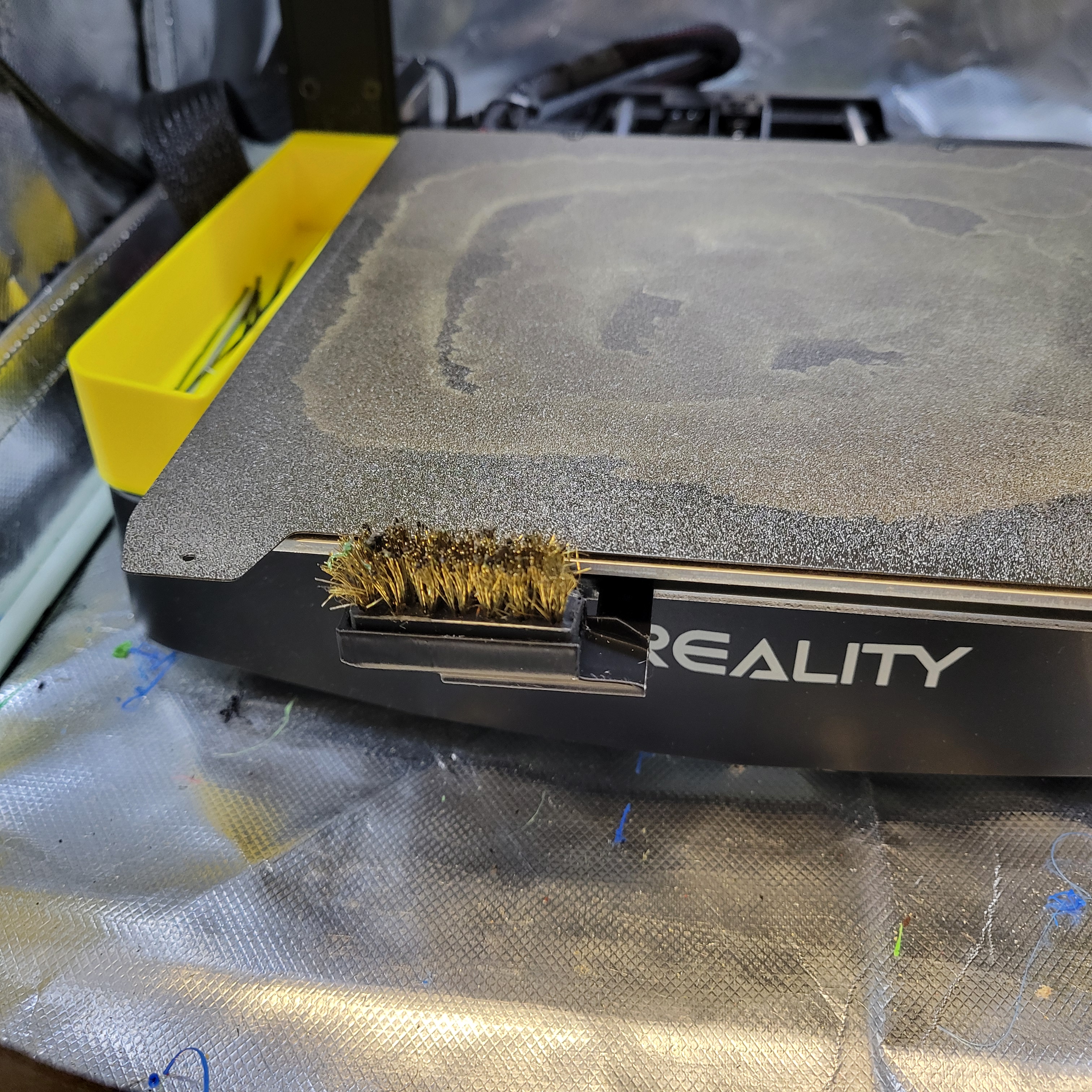 Ender 3 V3 KE Automatic Nozzle Cleaning Brush 3D model thumbnail