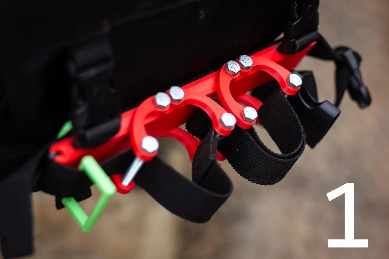 QUICK-CLIP mole compatible BACKPACK TRIPOD MOUNT by Igotocds 