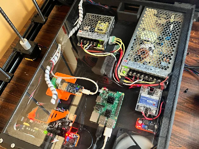 Electronics compartment for Flying Bear Reborn 2 (or any other if you change some parameters)