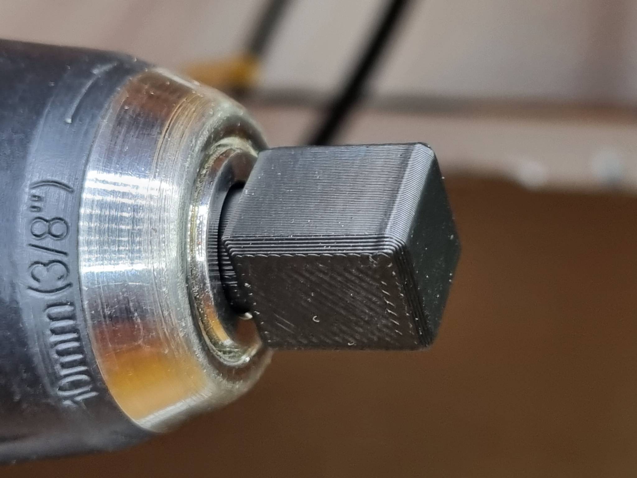 Miniatura 2 do modelo 3D Hex socket adapter 1/2inch