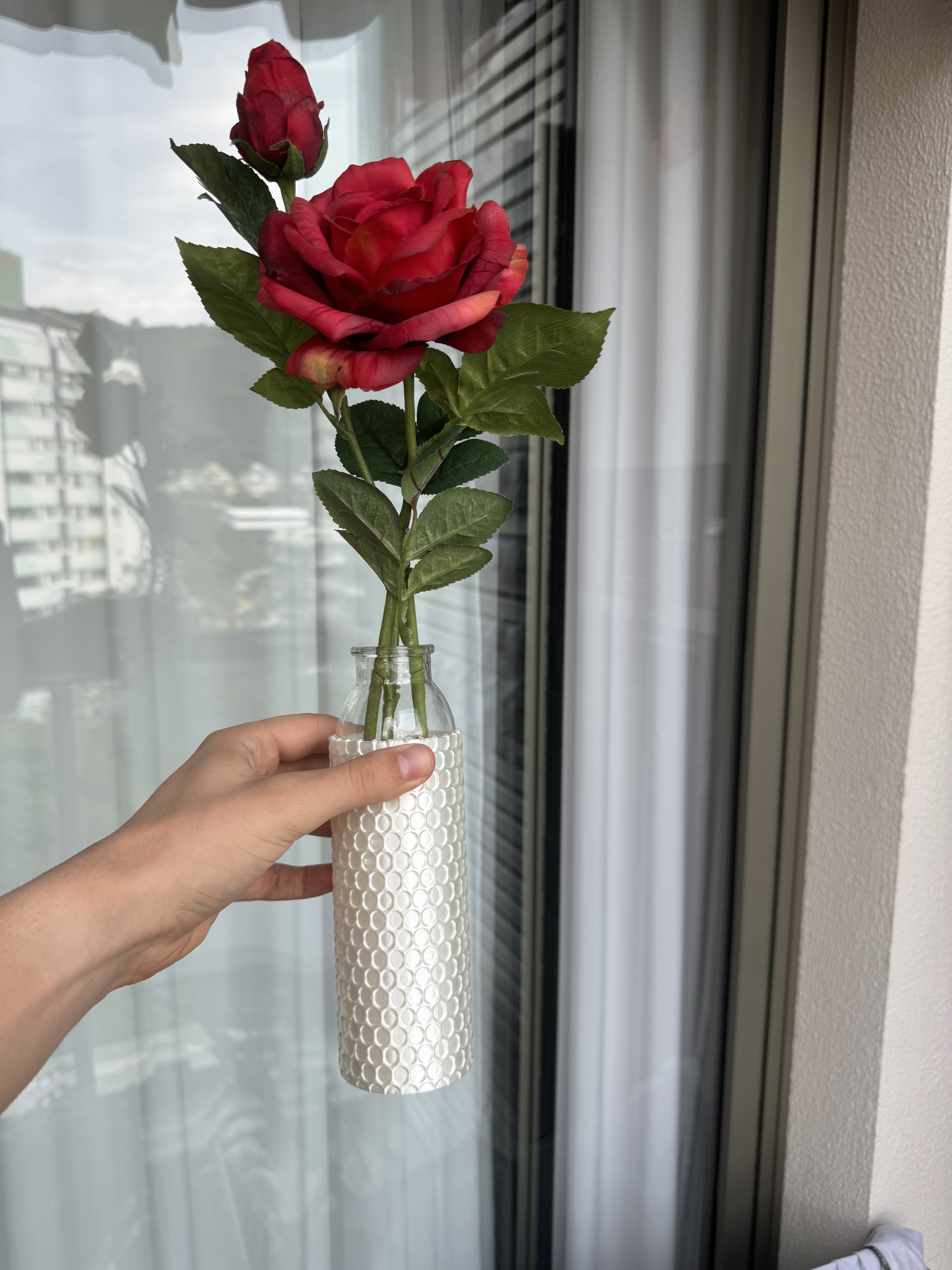 Miniatura 4 do modelo 3D Circle textured vase