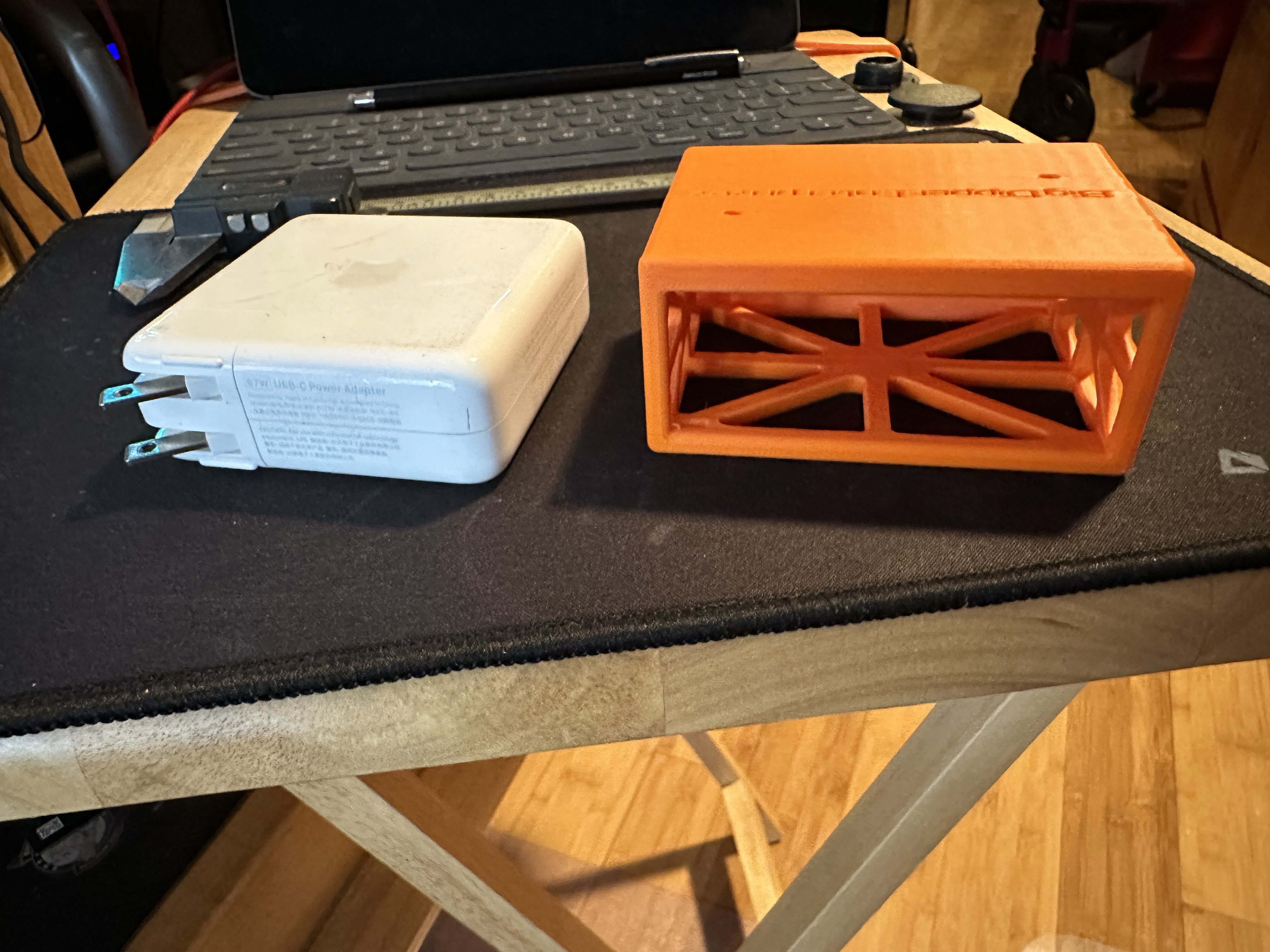 Apple MacBook Pro Power Brick Under Desk Mount by Big Dipper Download