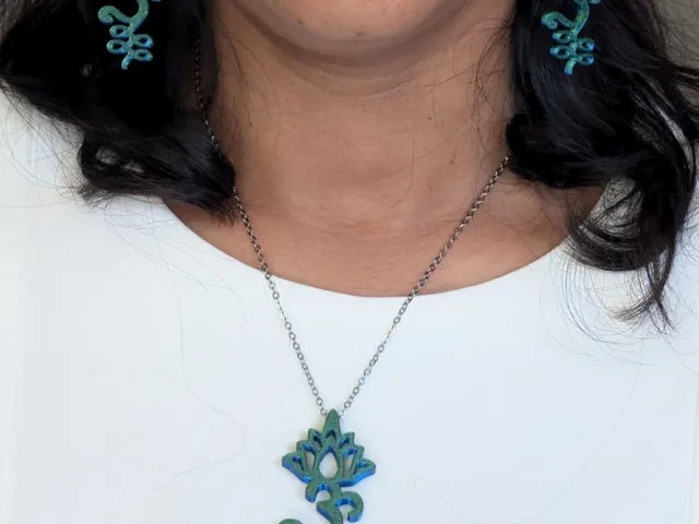 Mystical divine superpower(Om and lotus flower)