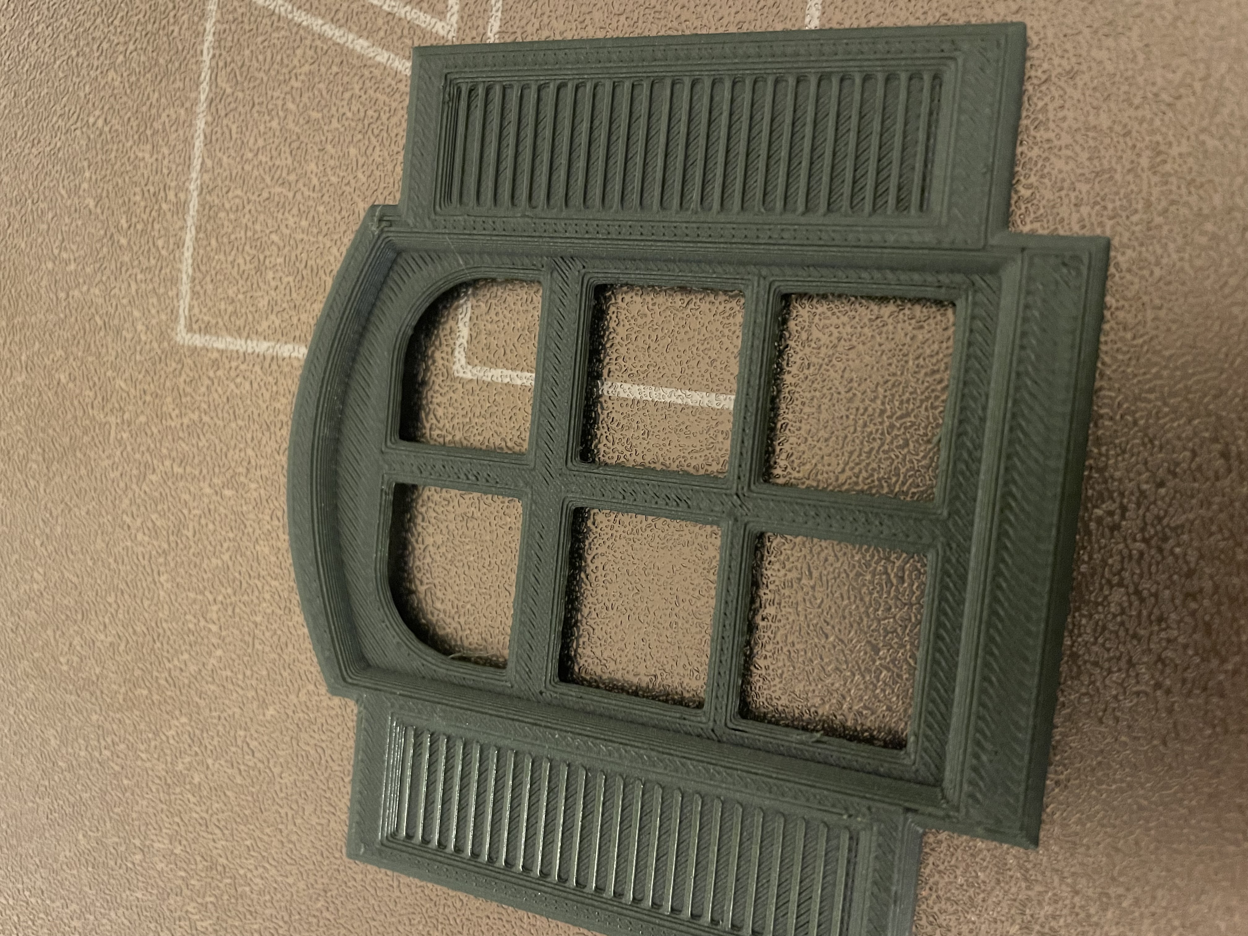 Window with shutters