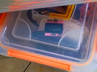 Hygrometer fox box/container