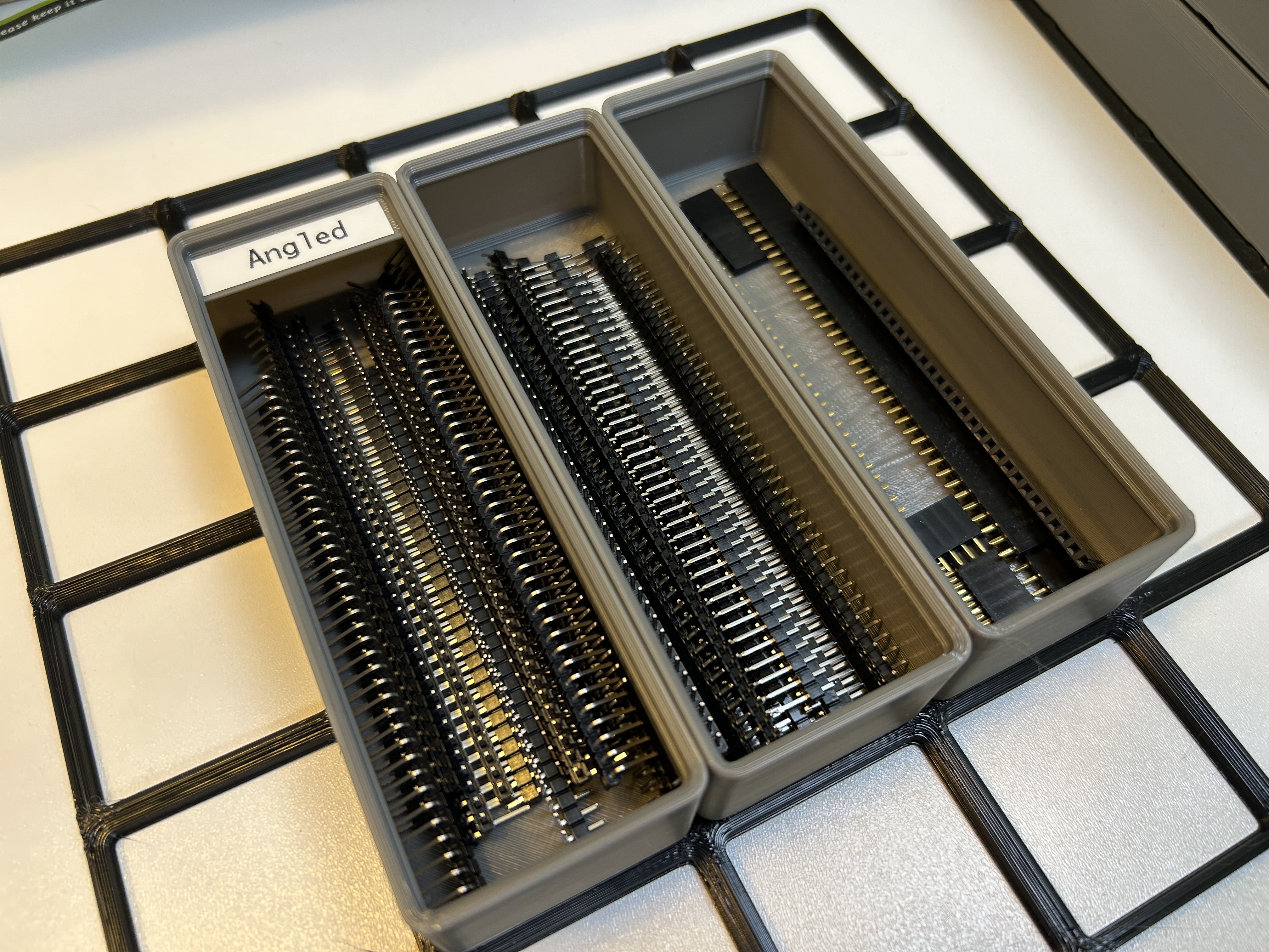 Gridfinity Flat Bottom Bins Optimized
