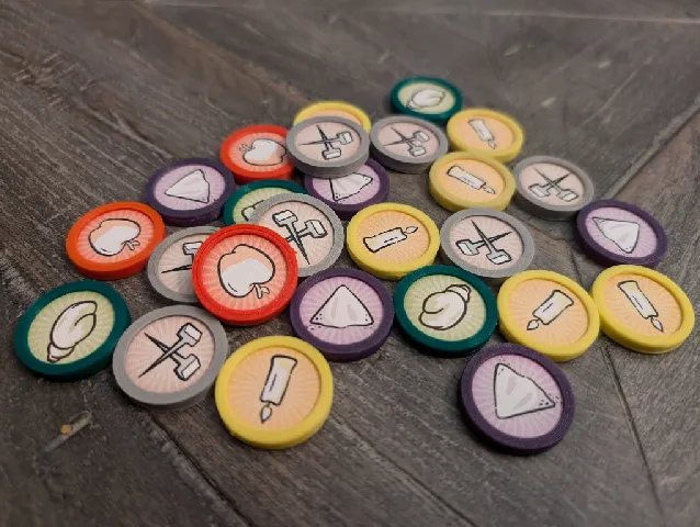 22mm Token Capsule - Vagrantsong Bindle, Coin, Event, and Malady Token Capsule