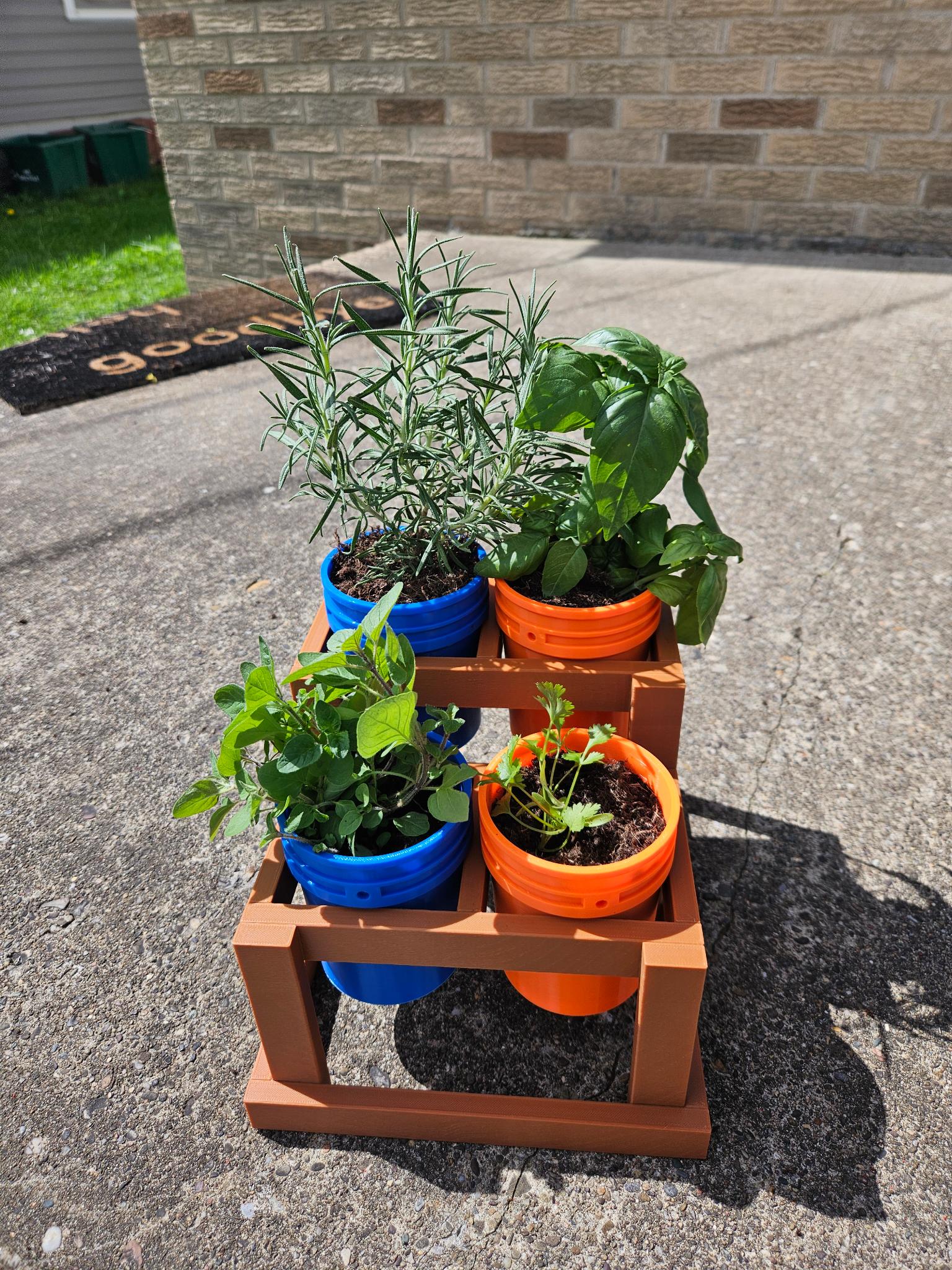 Mini-Bucket Garden