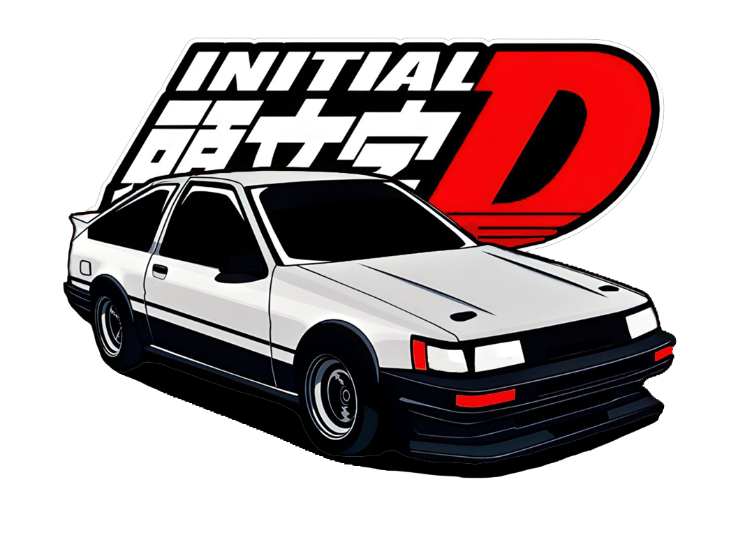 [HueForge] Initial D - Levin AE86