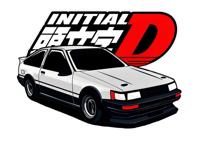 [HueForge] Initial D - Levin AE86