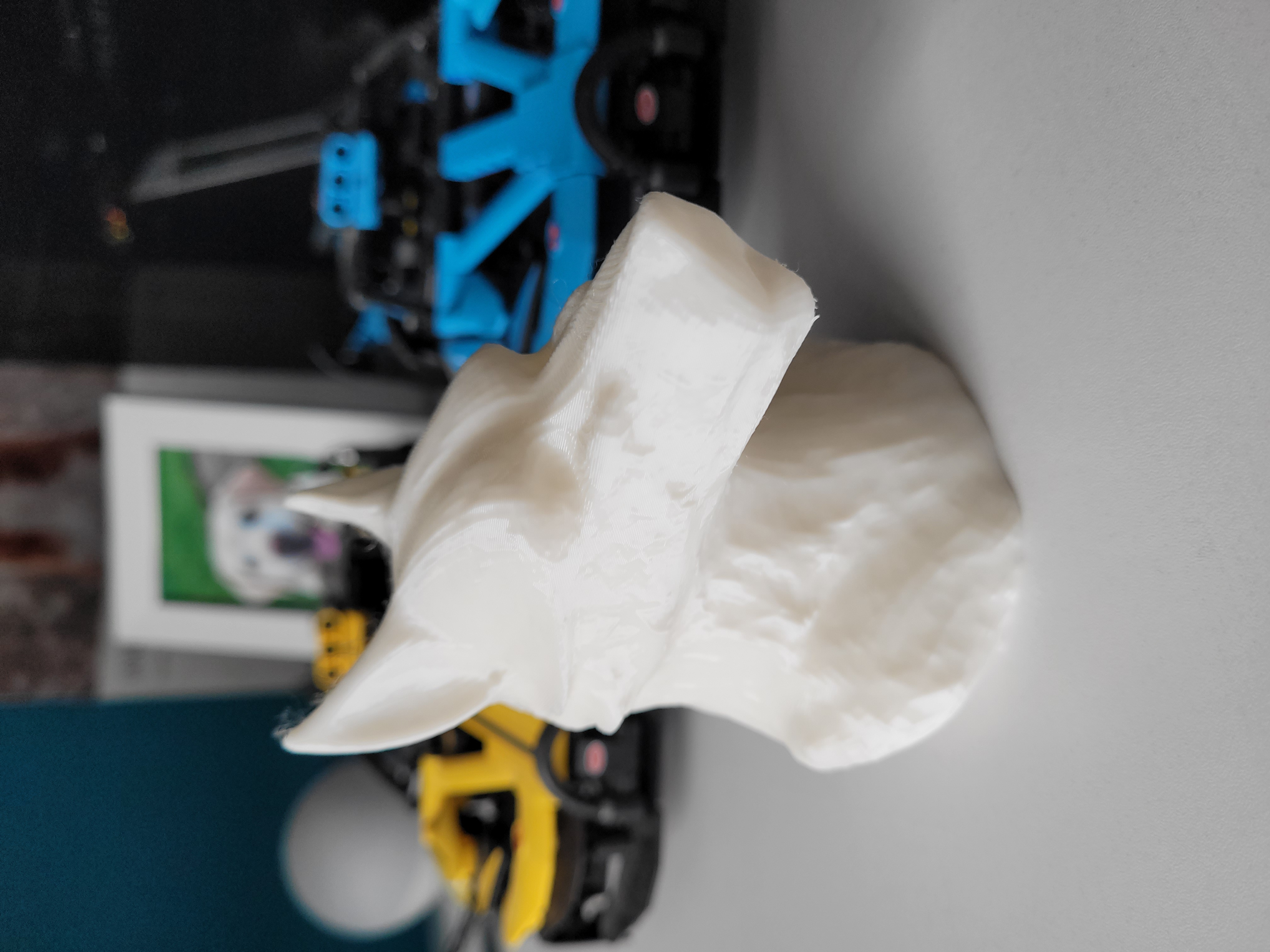 Miniatura 6 do modelo 3D Detailed Wolf Bust