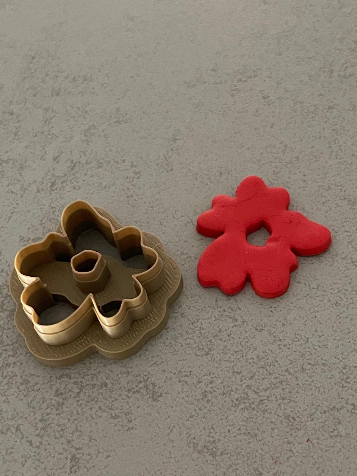 Cortador Flor Arcilla (clay flower cutter