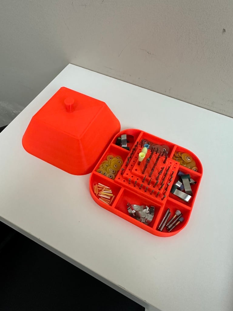 dental burbox burs holder