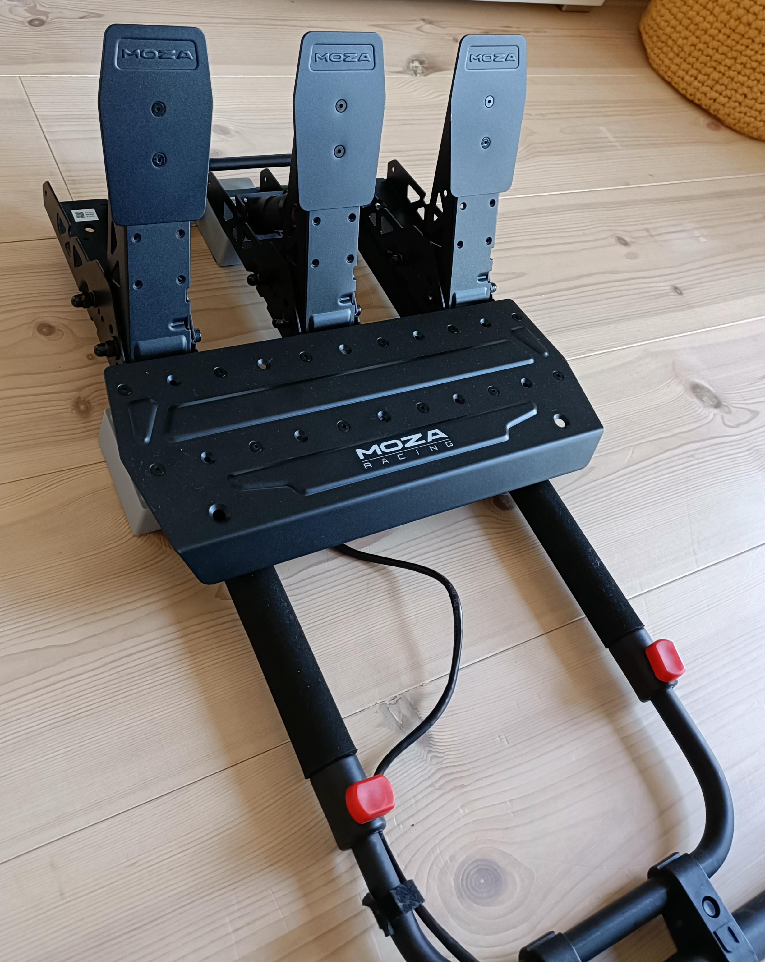 Playseat Challenge - Moza SR-P / SR-P Lite pedal mount with brake