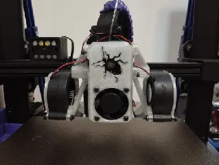 MARTIN - Ender 3 V3 SE/KE Toolhead upgrade [5020 Fan version]