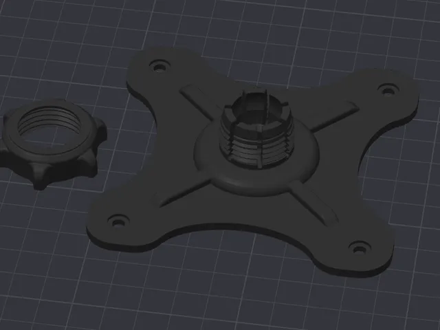 VESA 75 with 17mm Ball Mount