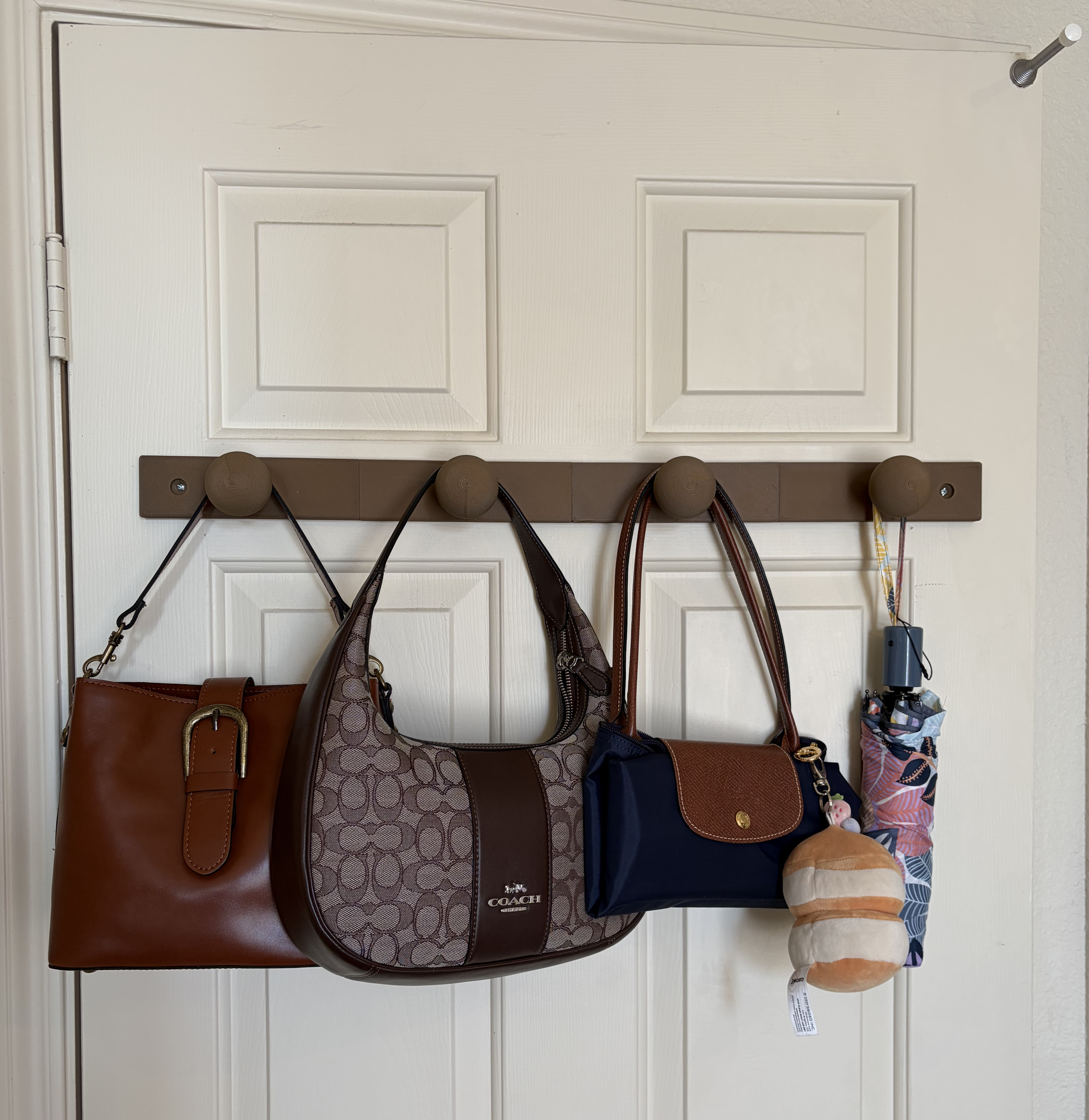 Modular Wall Mounted Peg Coat Rack