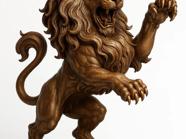 rampant lion