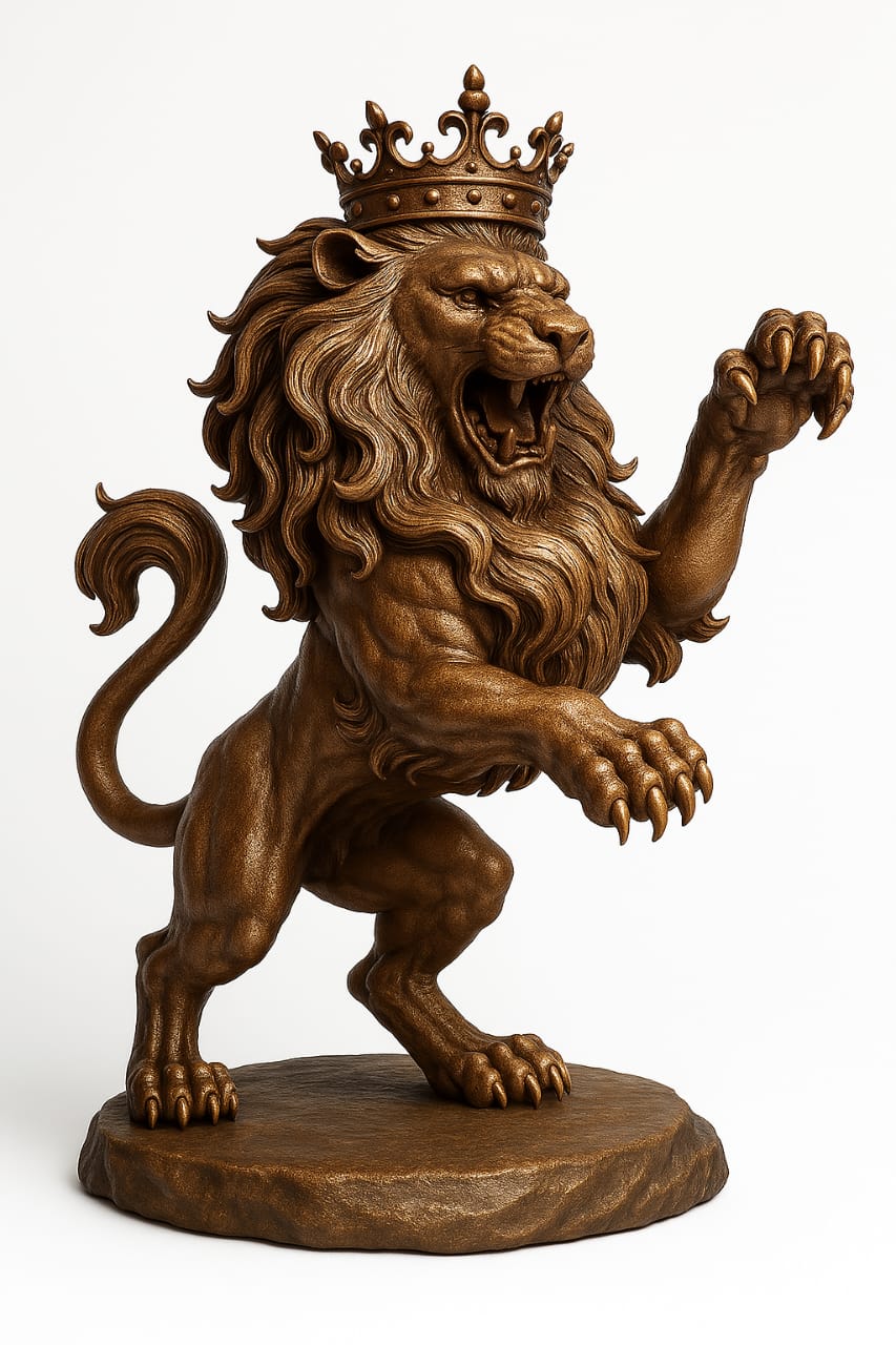 rampant lion