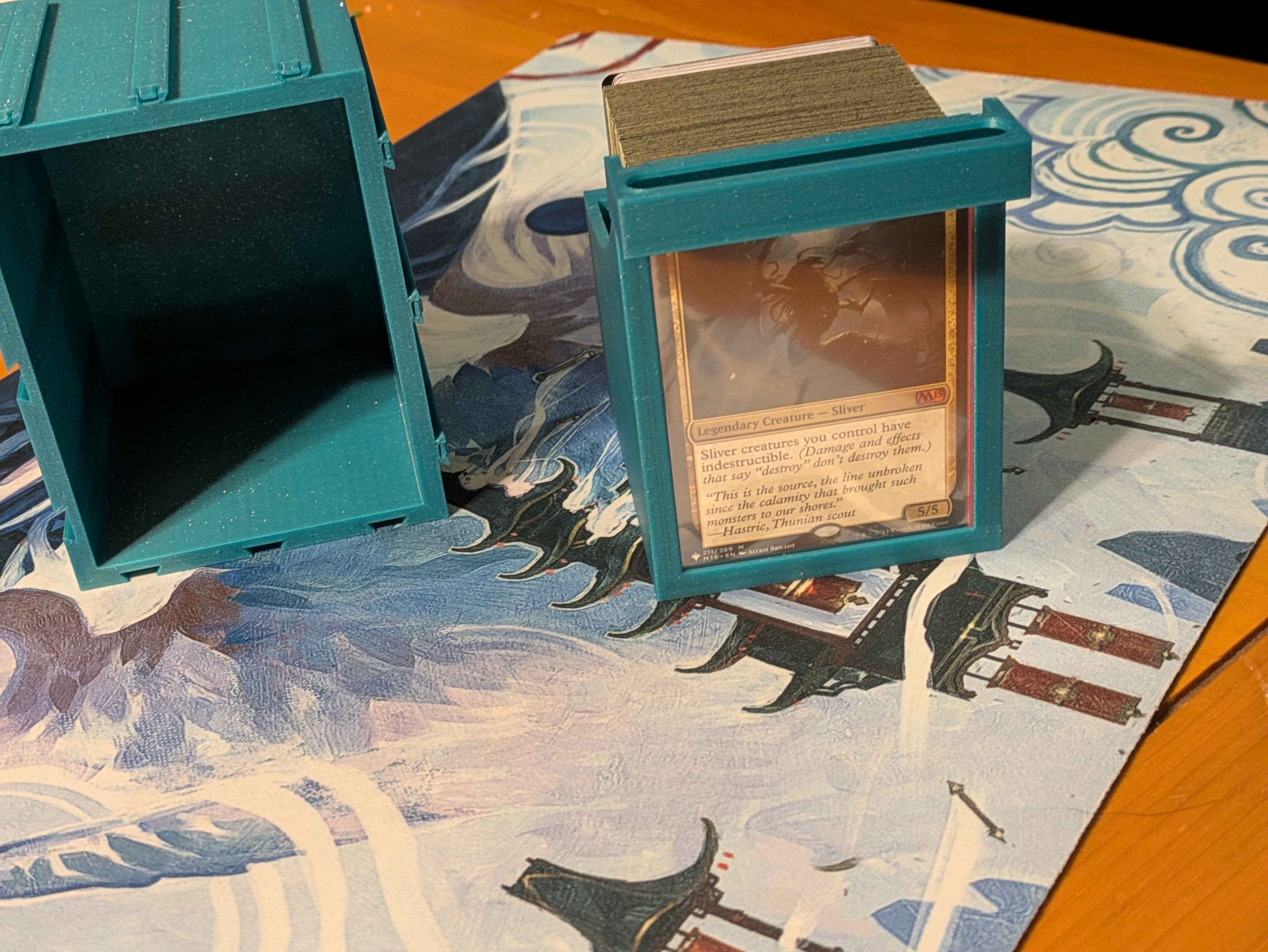 Miniatura 3 do modelo 3D Modular MTG Deck Box System