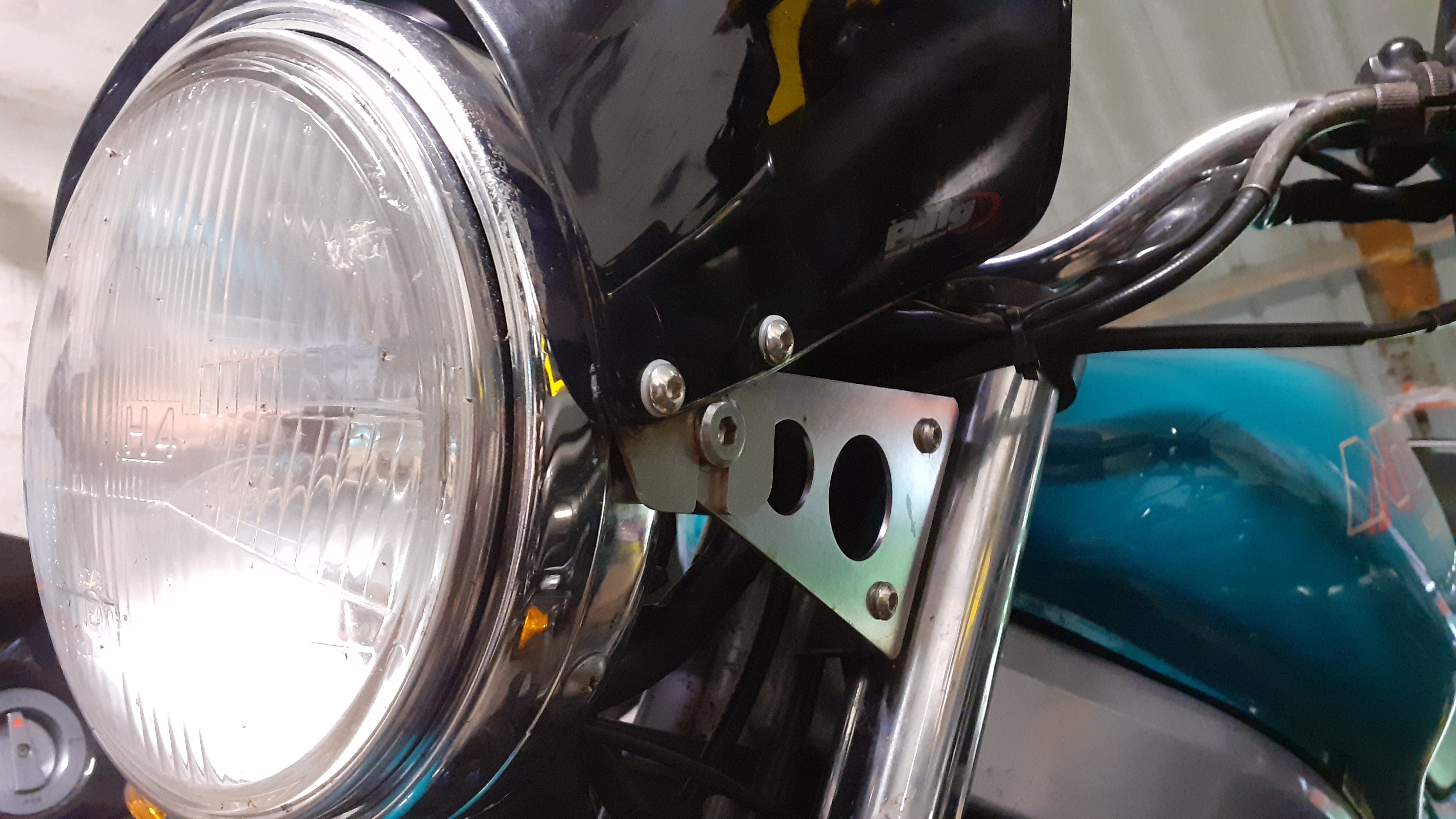 Puig CS1 Mini Windshield Bracket — miniatura 2