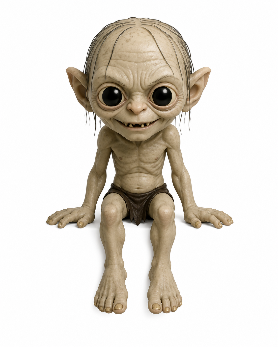 Gollum Smeagol desktop monitor buddy lotr Lord of the Rings