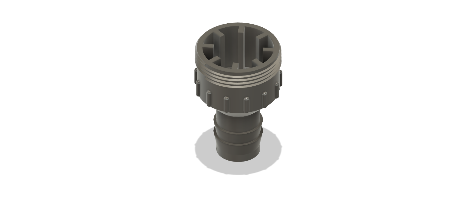 Check valve with 5/8ths inch barbs