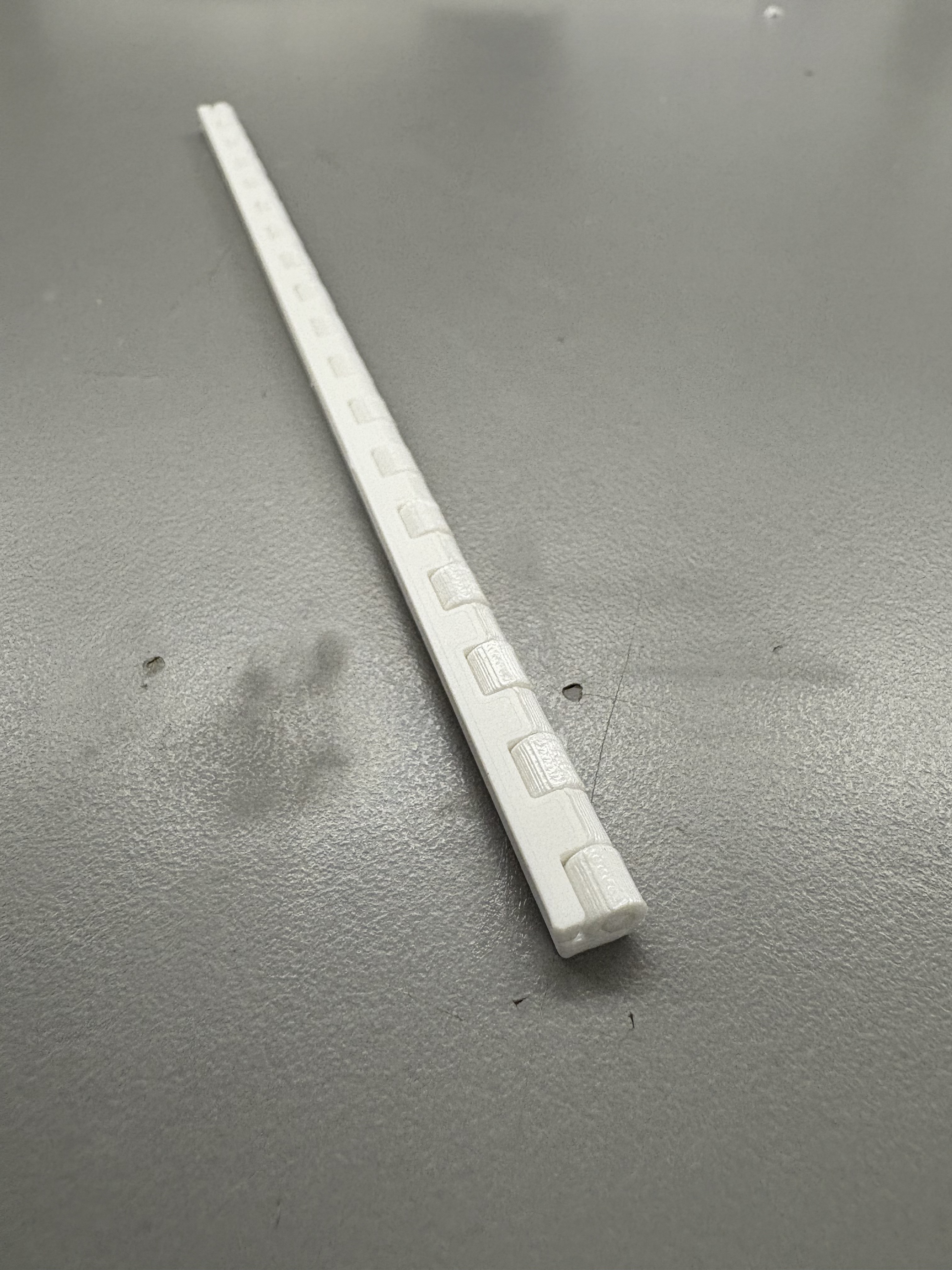 Miniatura 4 do modelo 3D Functional piano hinge