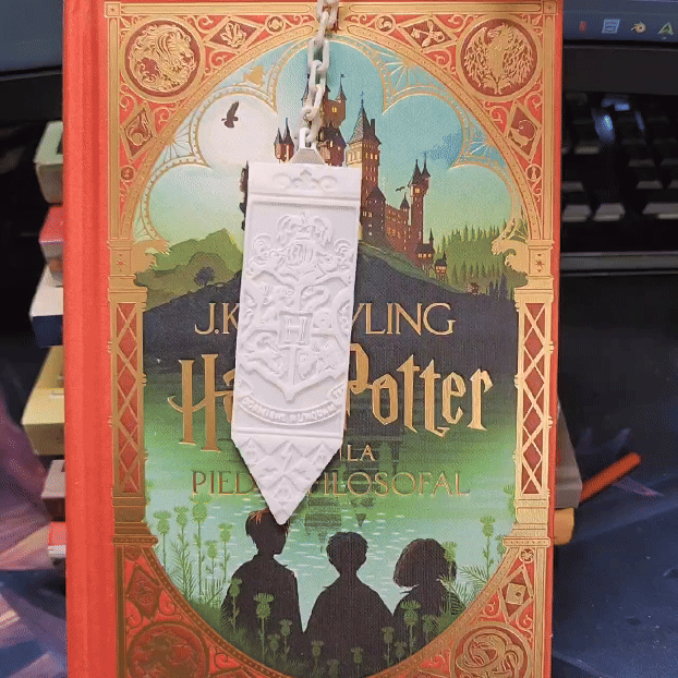 Lithophane BookMark Harry Potter - Hogwarts