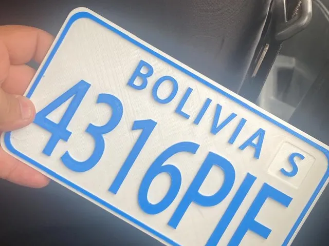PLACA PARA MORTO 3D