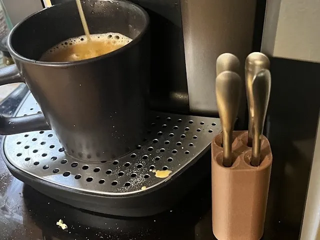 Coffee Stirrer Holder
