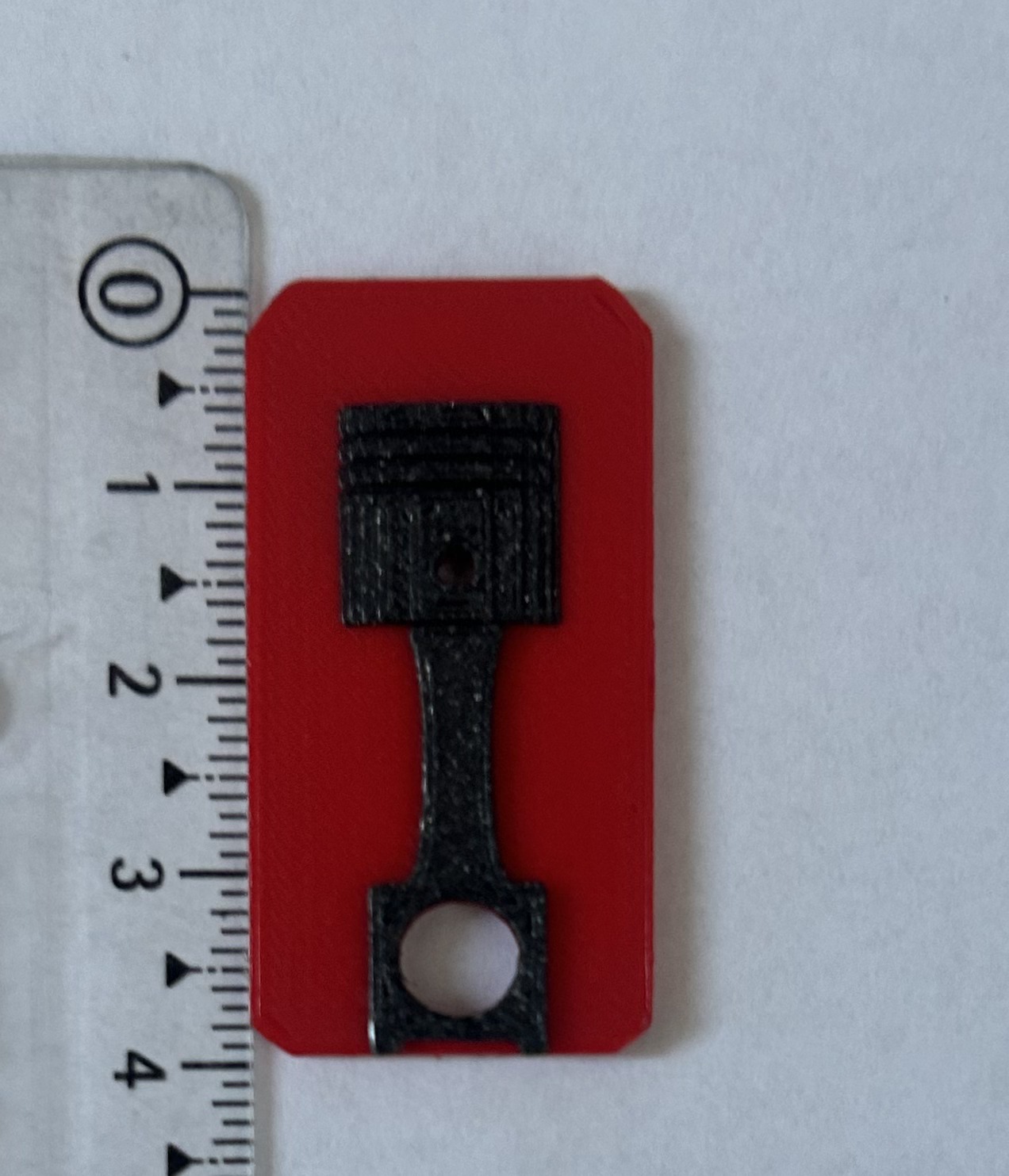 piston keychain