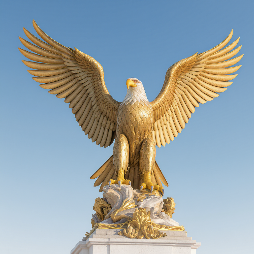 eagle statue