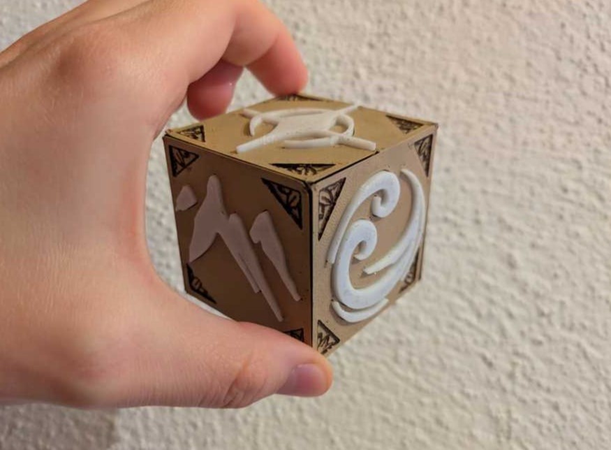 The Dragon Prince- Primal Source Cube/ Key of Aaravos