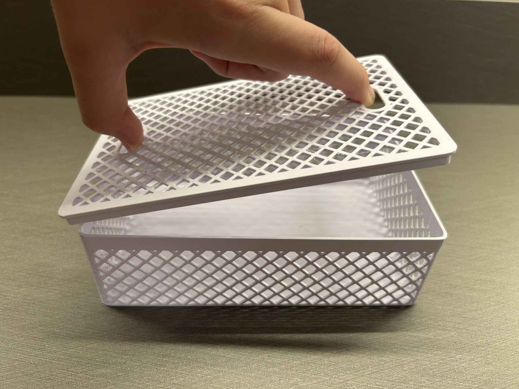 Openwork storage basket — miniatura 7